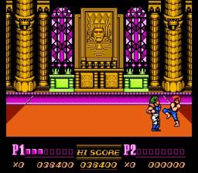 Screen ze hry Double Dragon II: The Revenge