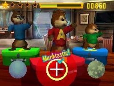 Screen ze hry Alvin and the Chipmunks: Chipwrecked