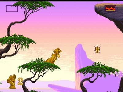 Screen ze hry Disneys The Lion King