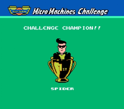 Screen ze hry Micro Machines