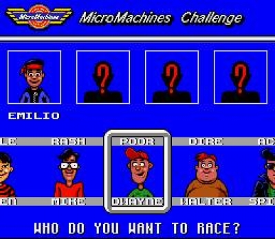 Screen ze hry Micro Machines