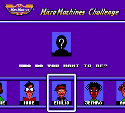 Screen ze hry Micro Machines