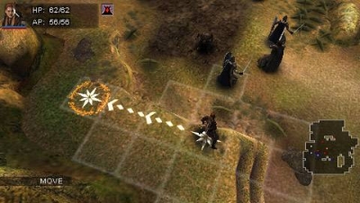 Screen ze hry The Lord of the Rings: Tactics