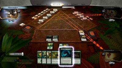 Screen ze hry Magic the Gathering: Duels of the Planeswalkers