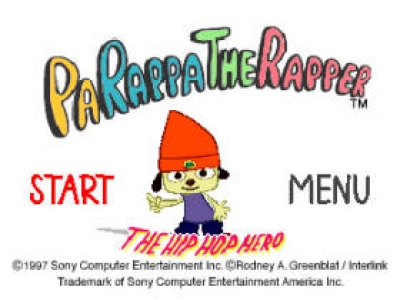 Screen ze hry PaRappa the Rapper