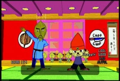 Screen ze hry PaRappa the Rapper