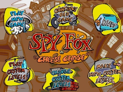 Screen ze hry Spy Fox in: Cheese Chase