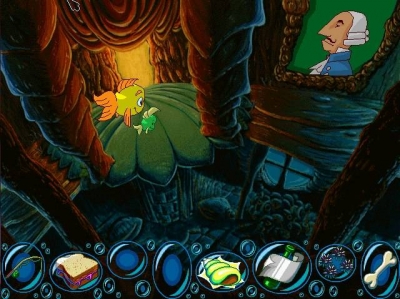 Screen ze hry Freddi Fish and the Case of the Missing Kelp Seeds