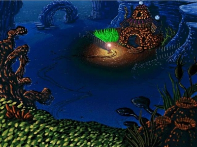 Screen ze hry Freddi Fish and the Case of the Missing Kelp Seeds