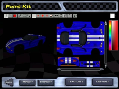 Screen ze hry Viper Racing