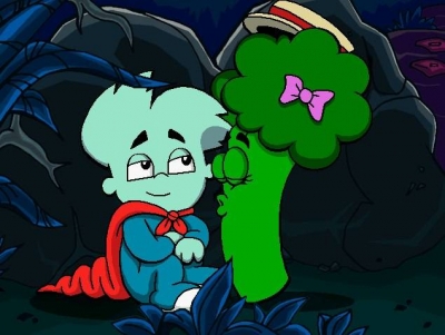 Screen ze hry Pajama Sam 3: You Are What You Eat from Your Head to Your Feet