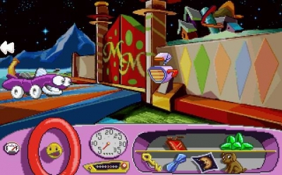 Screen ze hry Putt-Putt Goes to the Moon