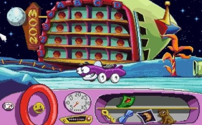 Screen ze hry Putt-Putt Goes to the Moon