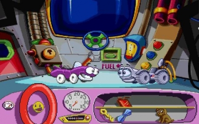 Screen ze hry Putt-Putt Goes to the Moon