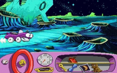 Screen ze hry Putt-Putt Goes to the Moon
