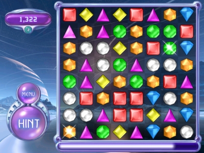 Screen ze hry Bejeweled 2