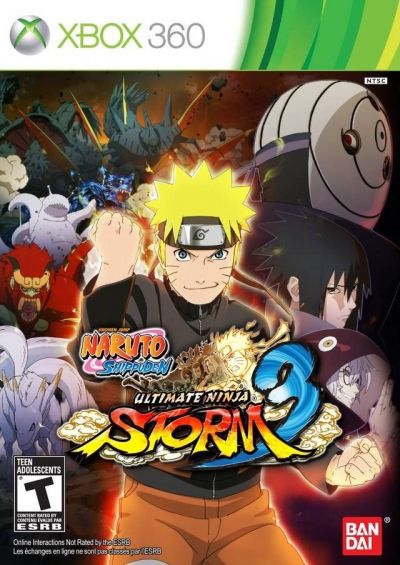 Obal hry Naruto Shippuden: Ultimate Ninja Storm 3