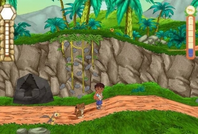 Screen ze hry Go, Diego, Go!: Great Dinosaur Rescue