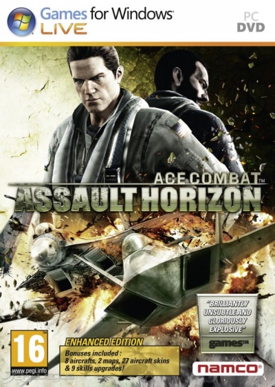 Obal hry Ace Combat: Assault Horizon Enhanced Edition