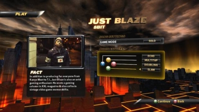 Screen ze hry Def Jam Rapstar