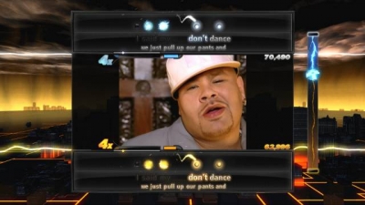 Screen ze hry Def Jam Rapstar