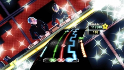 Screen ze hry DJ Hero