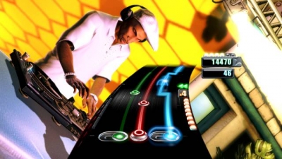 Screen ze hry DJ Hero