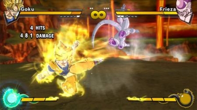 Screen ze hry Dragon Ball Z: Burst Limit