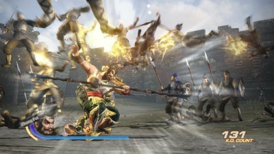 Screen ze hry Dynasty Warriors 7: Xtreme Legends