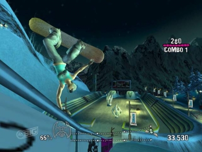 Screen ze hry SSX On Tour