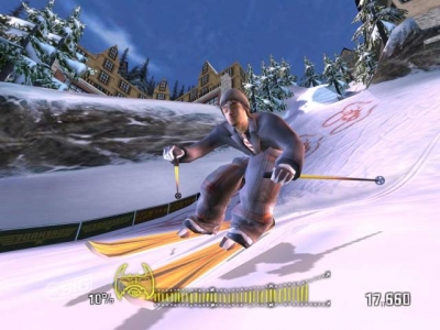 Screen ze hry SSX On Tour