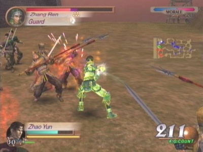 Screen ze hry Dynasty Warriors 3