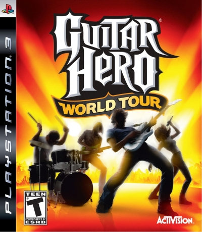 Obal hry Guitar Hero: World Tour