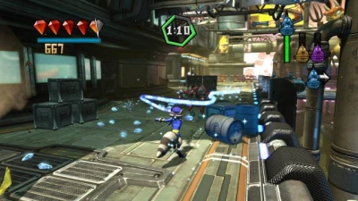 Screen ze hry PlayStation Move Heroes