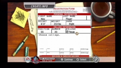 Screen ze hry Madden NFL 07