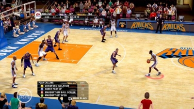 Screen ze hry NBA Live 09