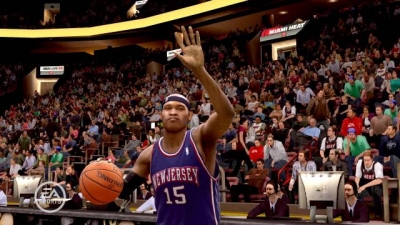 Screen ze hry NBA Live 09