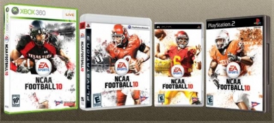 Artwork ke he NCAA Football 10