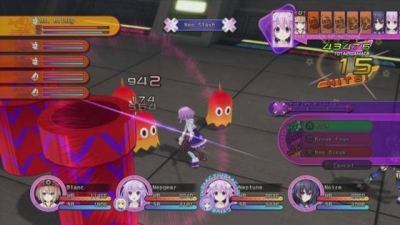 Screen ze hry Hyperdimension Neptunia Victory