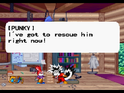 Screen ze hry Punky Skunk