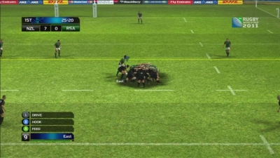 Screen ze hry Rugby World Cup 2011