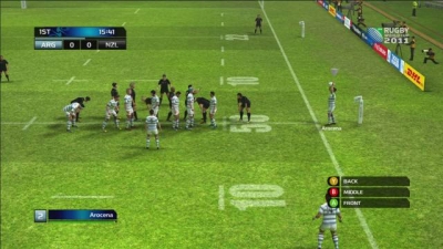 Screen ze hry Rugby World Cup 2011