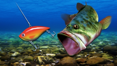 Artwork ke he Sega Bass Fishing