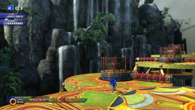 Screen ze hry Sonic Unleashed