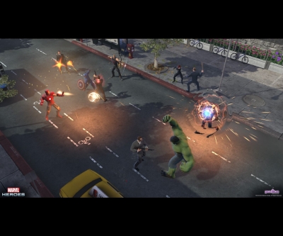 Screen ze hry Marvel Heroes