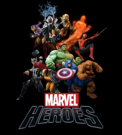 Obal hry Marvel Heroes