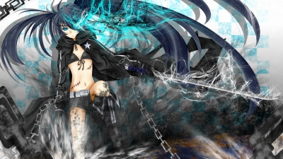 Artwork ke he Black Rock Shooter - The Game