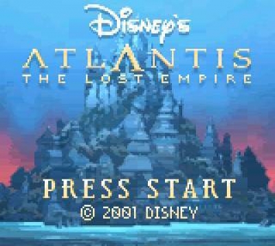 Screen ze hry Disneys Atlantis: The Lost Empire