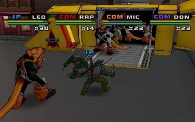 Screen ze hry Teenage Mutant Ninja Turtles 3: Mutant Nightmare