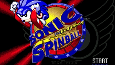 Screen ze hry Sonic Spinball